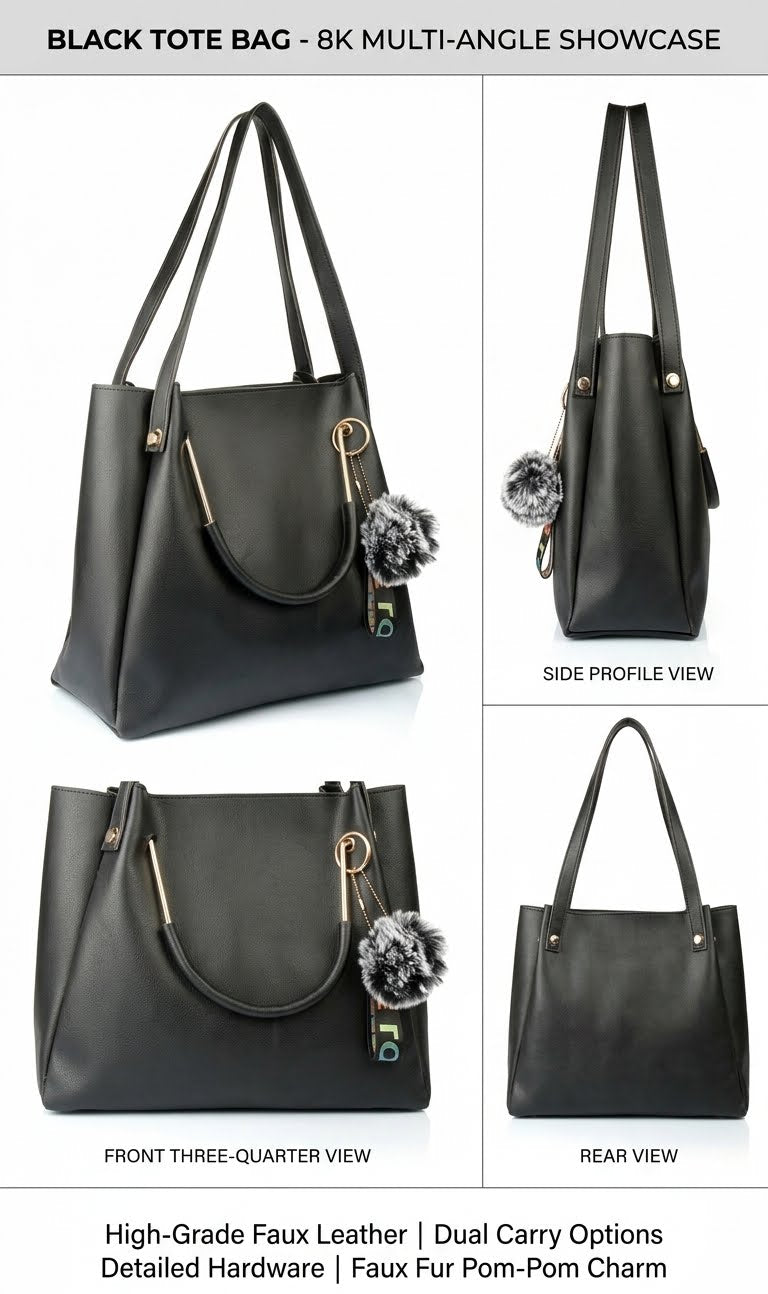 “Grace in Every Step – Daniel Clark Elegant PU Handbag for Modern Girls & Women”
