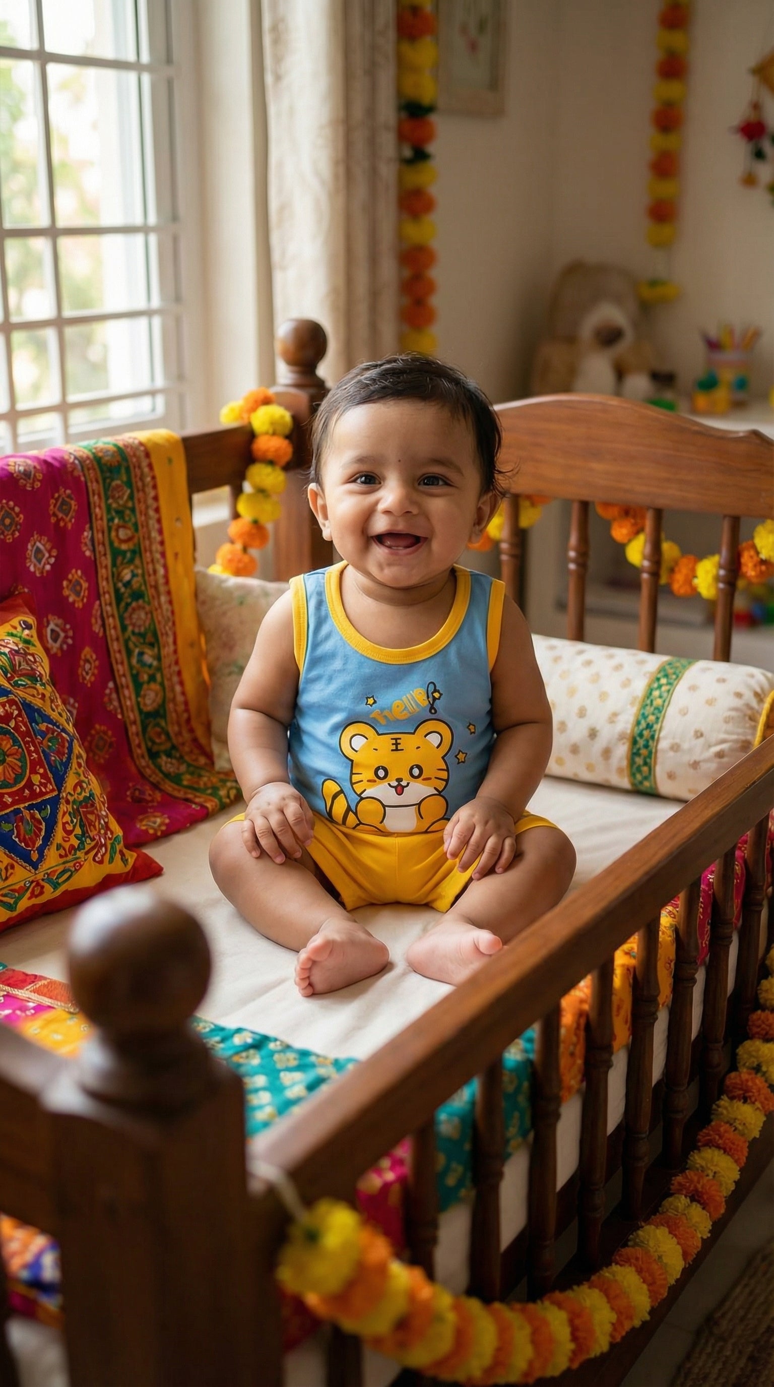 Little Tiger Baby Summer Set | Ultra-Soft Premium Cotton Outfit