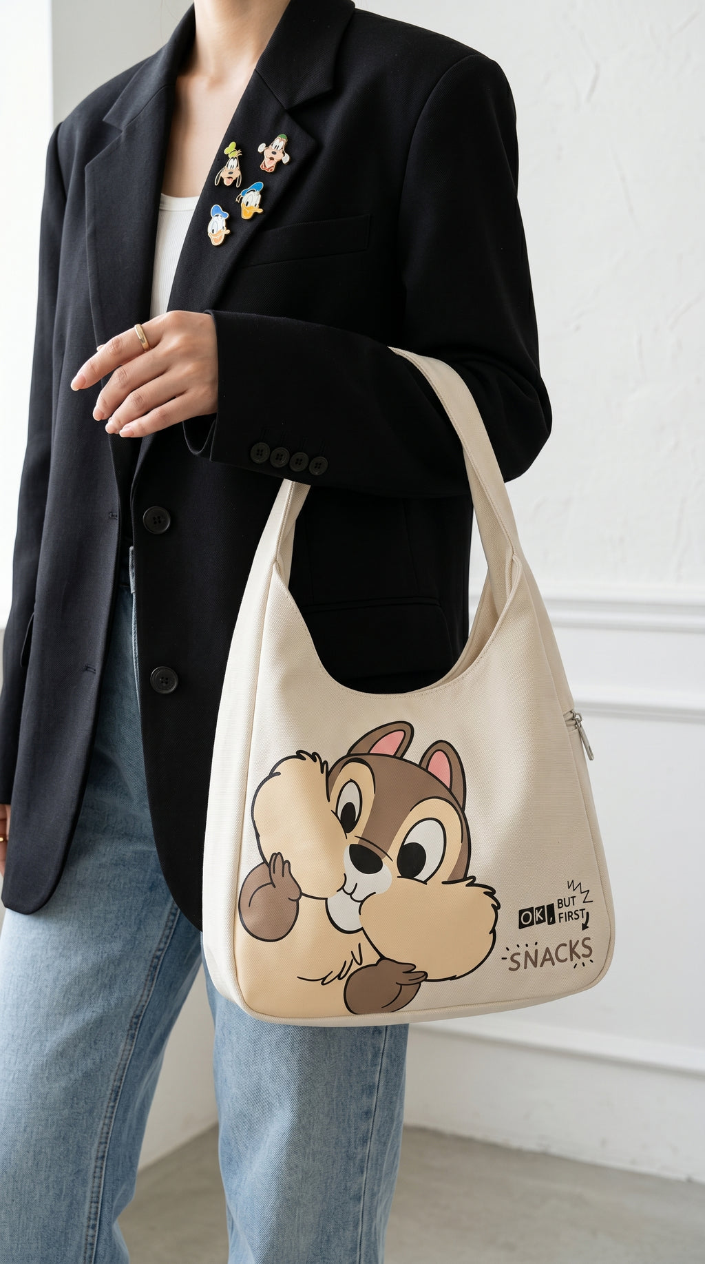 “Gen-Z Favorite Cartoon Tote Bag – Cute, Classy & Practical”