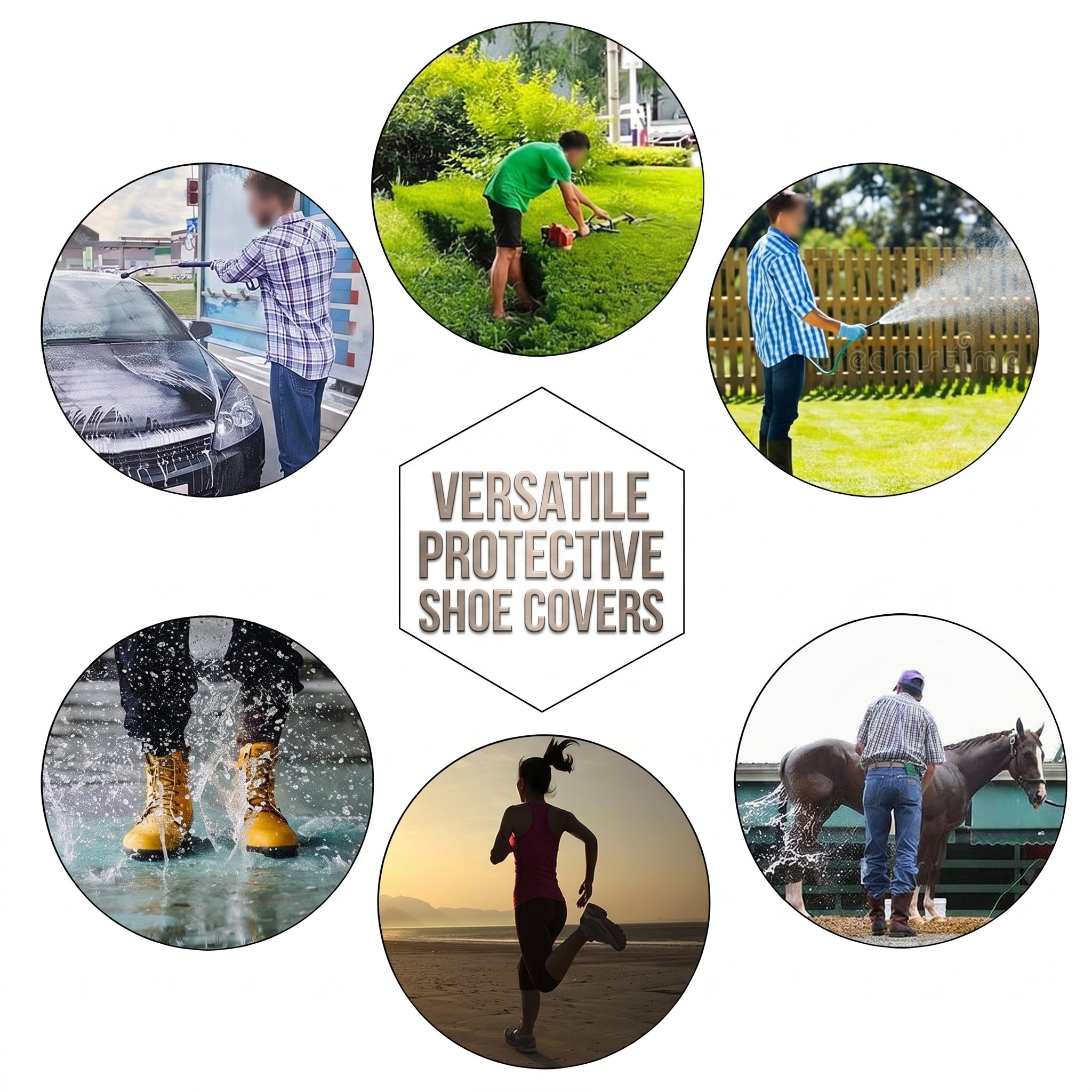 StayDry™ Waterproof Shoe Covers – Reusable Anti-Slip Rain Protection for Shoes & Sneakers