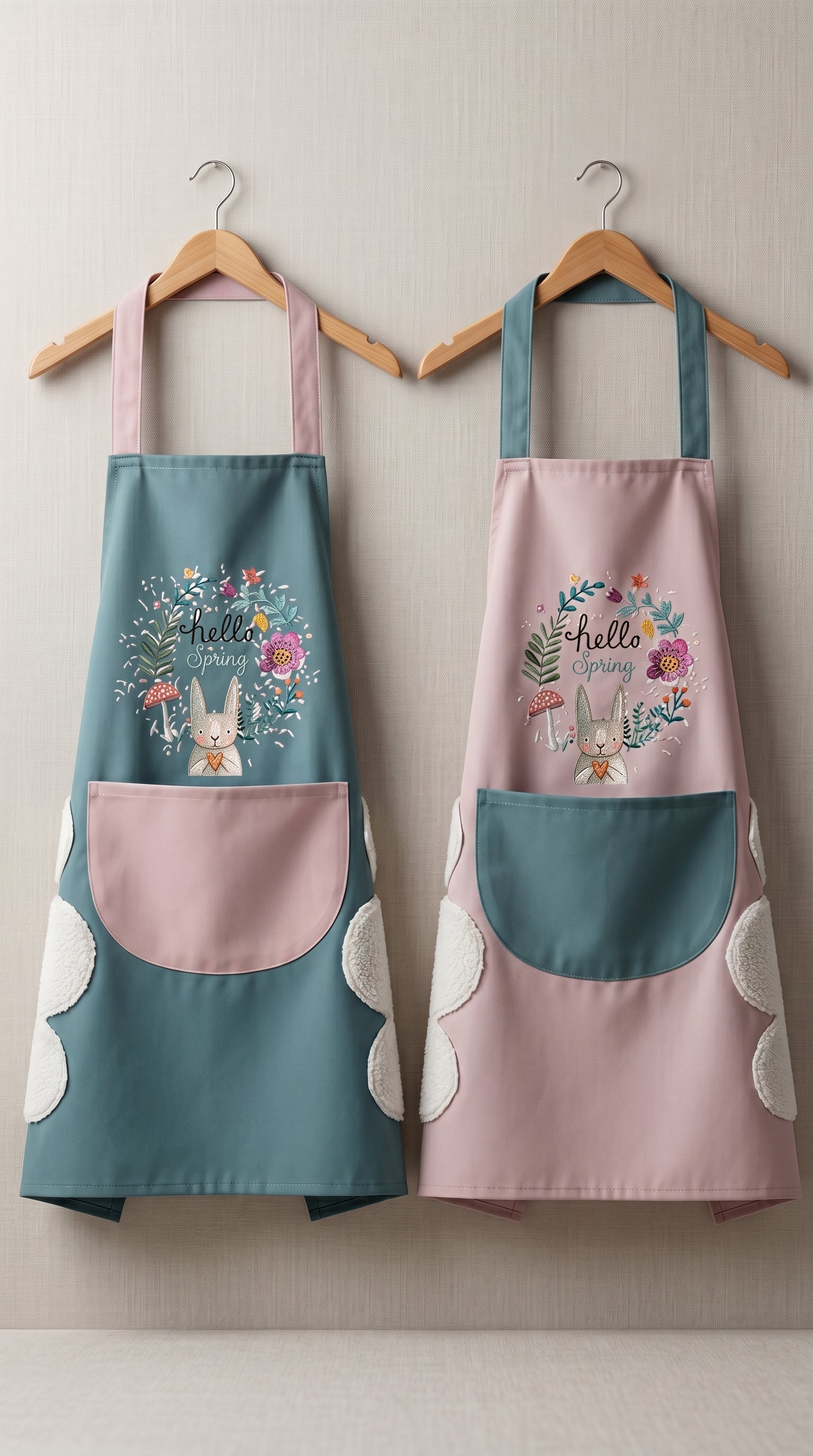 Waterproof Designer Apron – Made for Moms Who Rule the Kitchen