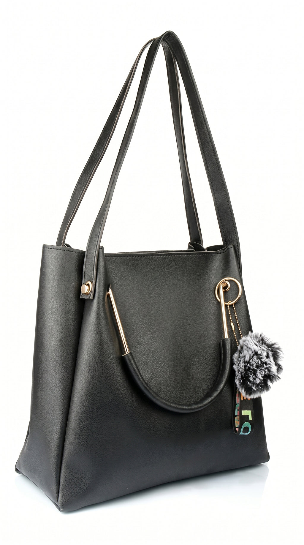 “Grace in Every Step – Daniel Clark Elegant PU Handbag for Modern Girls & Women”