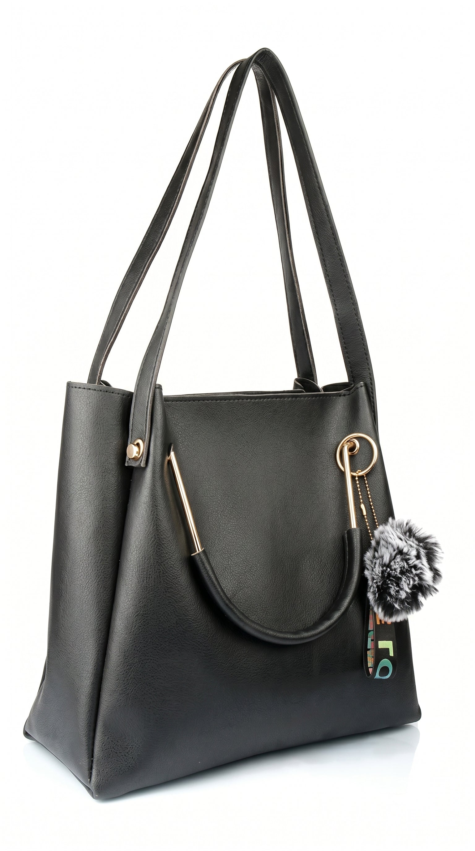 “Grace in Every Step – Daniel Clark Elegant PU Handbag for Modern Girls & Women”